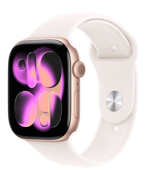 Watch S11 46 Rose Gold Al Light Blush M/L