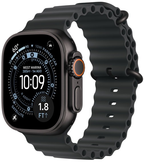 Watch Ultra3 49 Black Ti Black Ocean Band (2025)