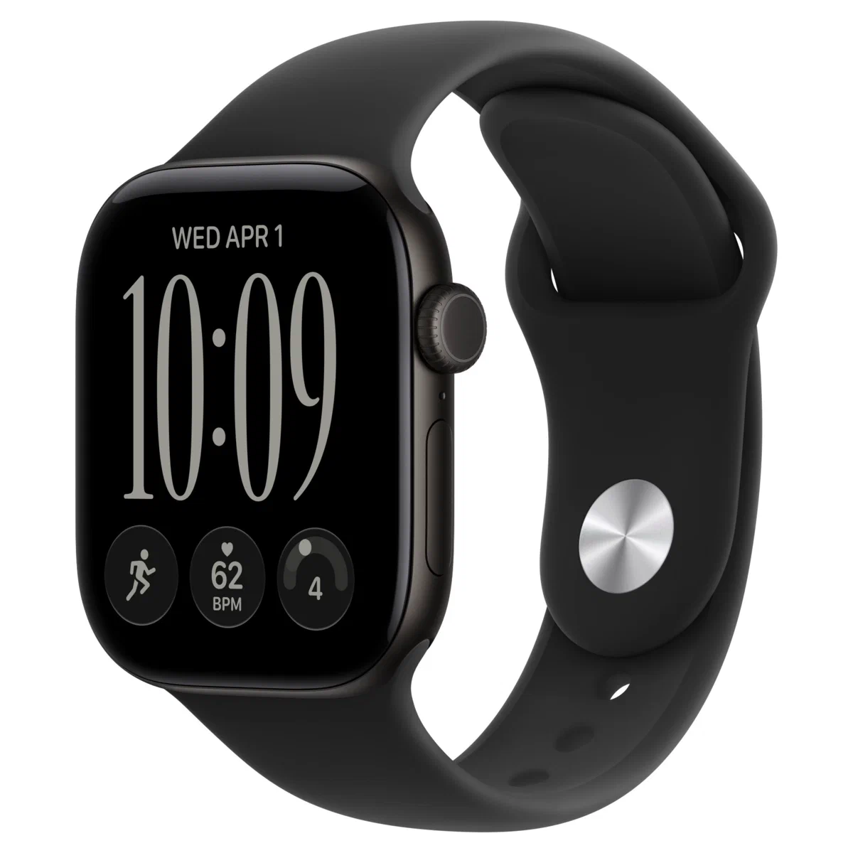 Apple Watch 12 Series 46 mm Black Al Black M/L (Новый)