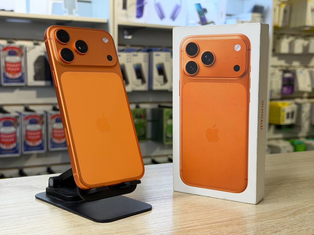iPhone 17 Pro Max Cosmic Orange 512GB (Б/У) eSim Без RuStore
