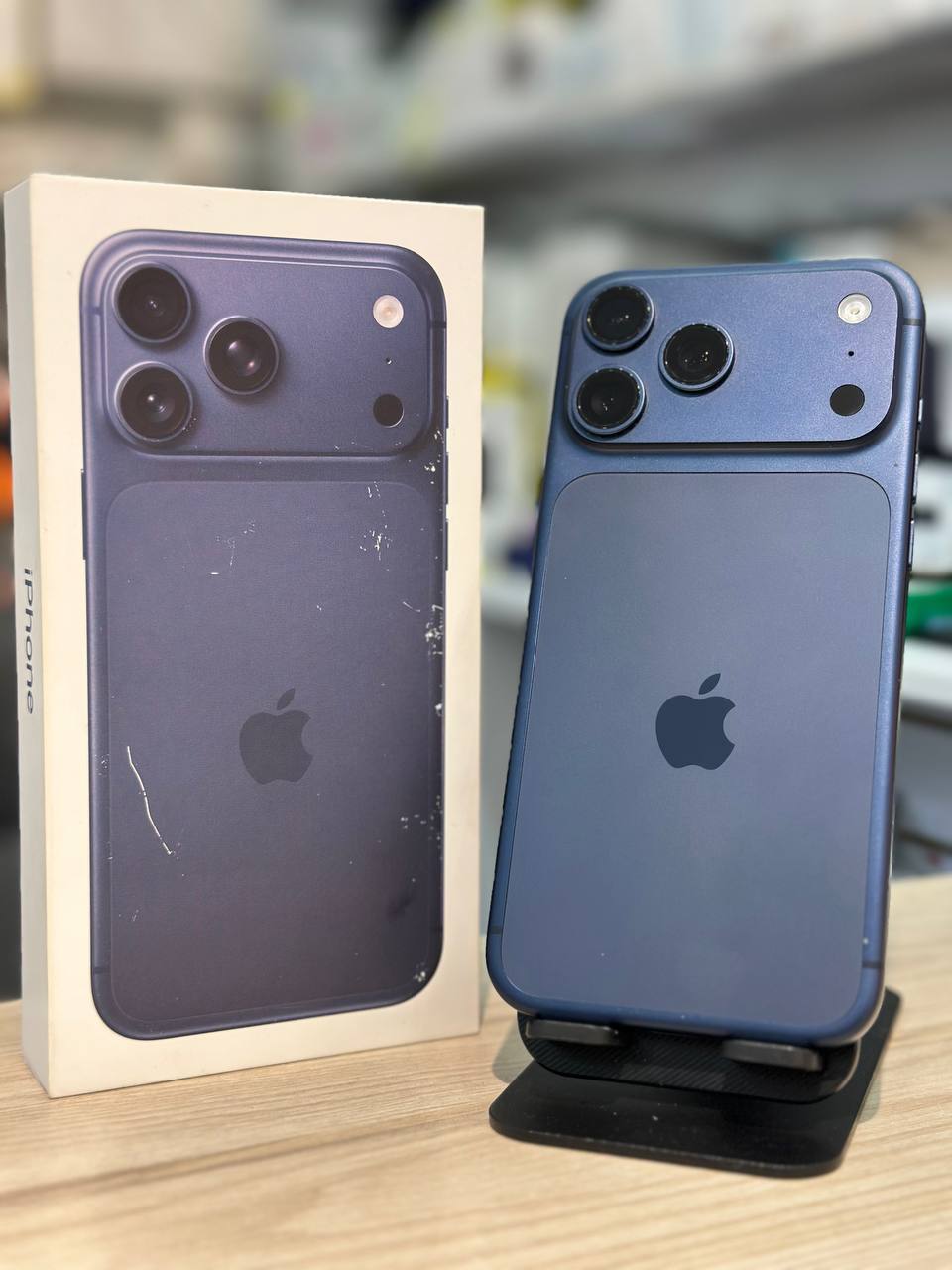 iPhone 17 Pro Max Deep Blue 512GB (Б/У) Без RuStore
